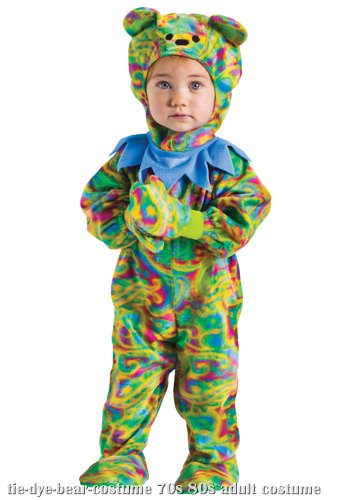 Baby Tie Dye Bear Costume - Click Image to Close