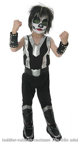 Toddler KISS Catman Costume - Click Image to Close