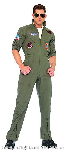 Mens Top Gun Flight Suit - Click Image to Close