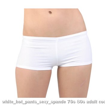 Sexy White Hot Pants - Click Image to Close