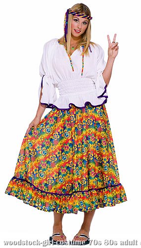 Woodstock Girl Costume - Click Image to Close