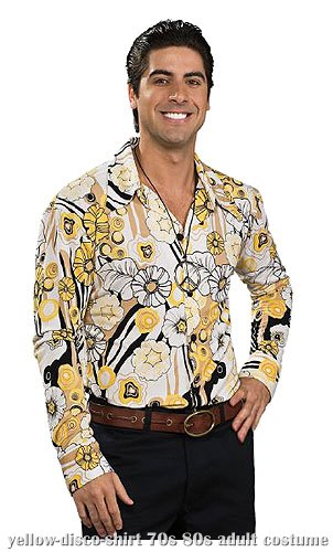 Yellow Disco Shirt - Click Image to Close