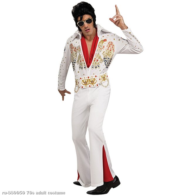 Deluxe Elvis Presley Adult Costume - Click Image to Close