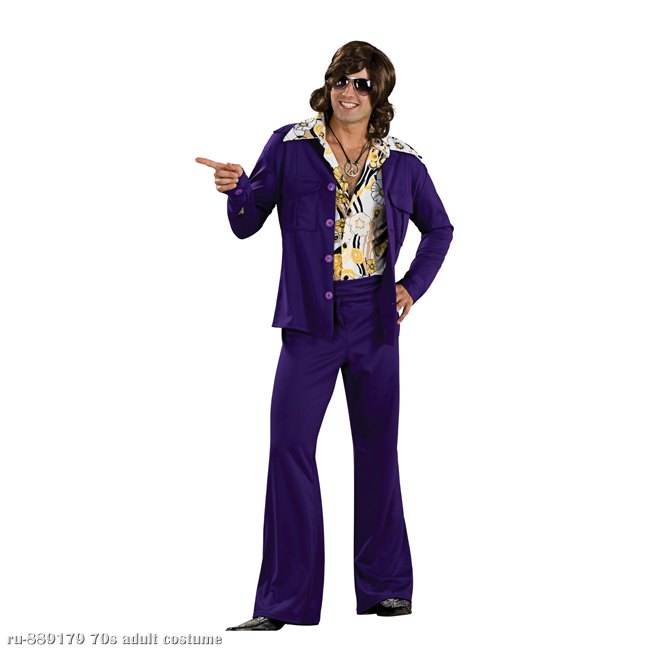 Purple Leisure Suit Costume