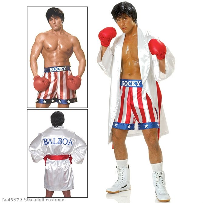 Rocky IV Standard Adult Costume - Click Image to Close