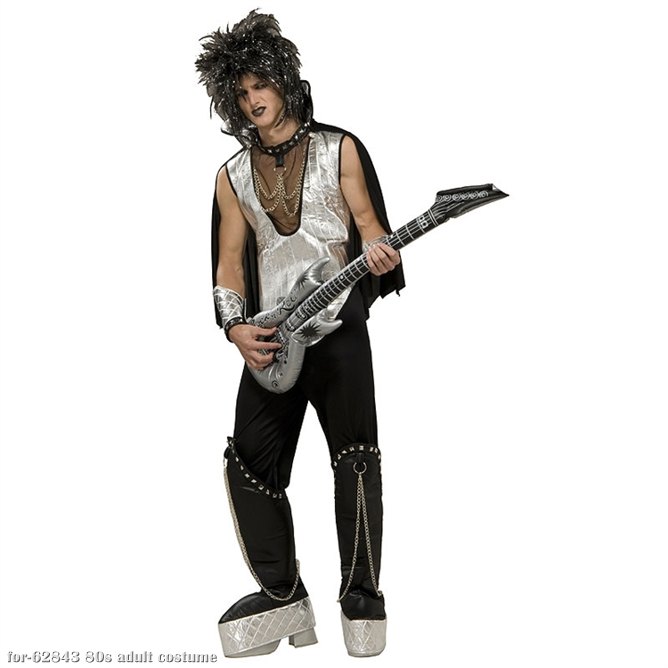 Rock On 80s Adult Costume