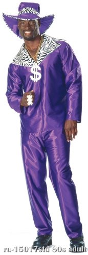 Mac Daddy Pimp Adult Costume - Click Image to Close