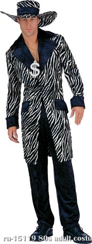 Sugah Daddy Pimp Adult Costume - Click Image to Close