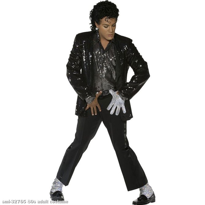 Michael Jackson Billie Jean Adult Costume - Click Image to Close