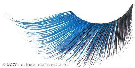 Blue/Black Extra Long Eyelashes - Click Image to Close