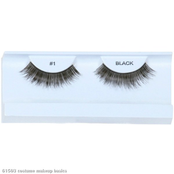 Black Eyelashes with Case - Click Image to Close