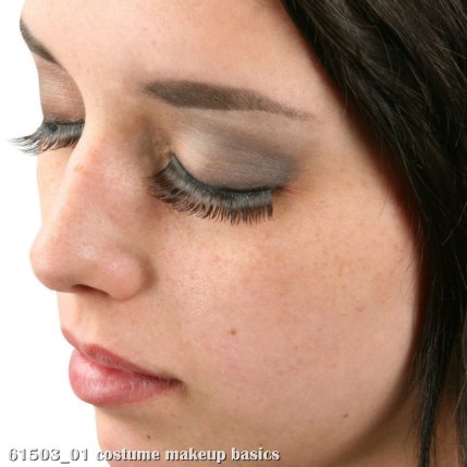 Black Eyelashes with Case - Click Image to Close