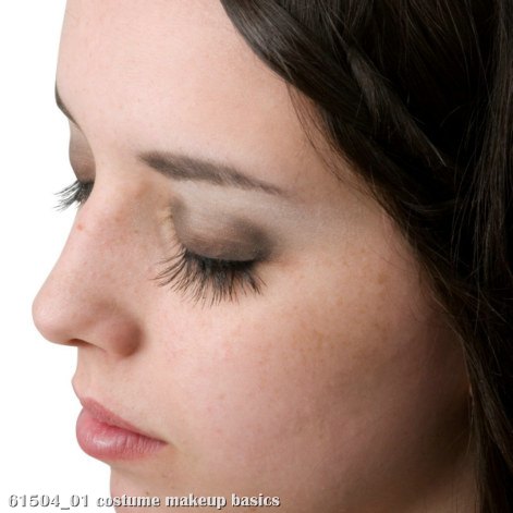 Long Flare Black Eyelashes with Case - Click Image to Close