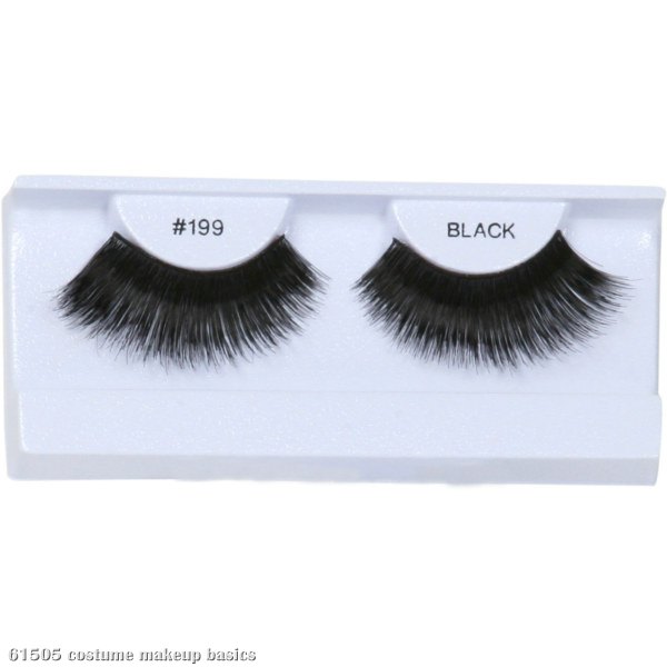 Thick and Long Black Eyelashes with Case - Click Image to Close