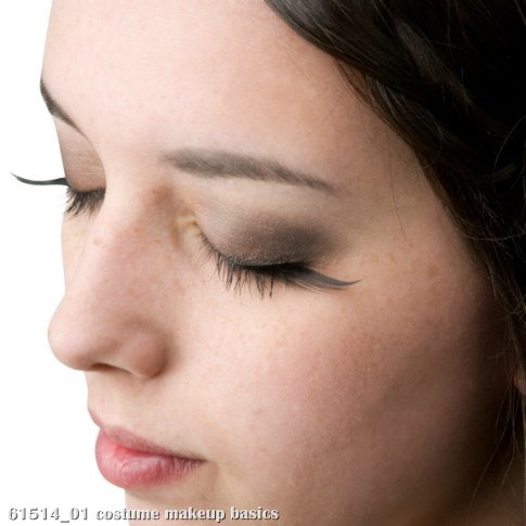 Black Glamorous Eyelashes with Case - Click Image to Close