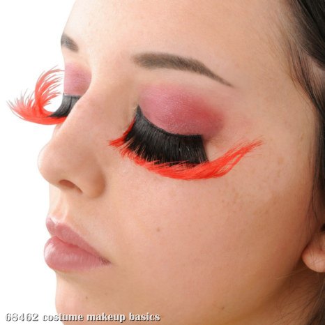 Feather Eyelashes - Click Image to Close