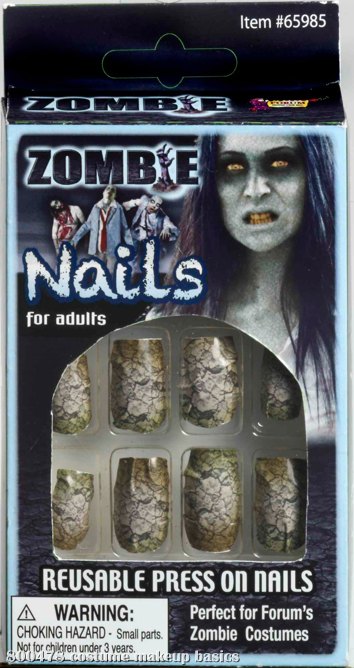 Zombie Nails Adult - Click Image to Close