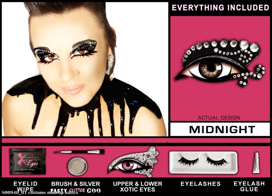 Xotic Eyes Midnight Eye Kit - Click Image to Close