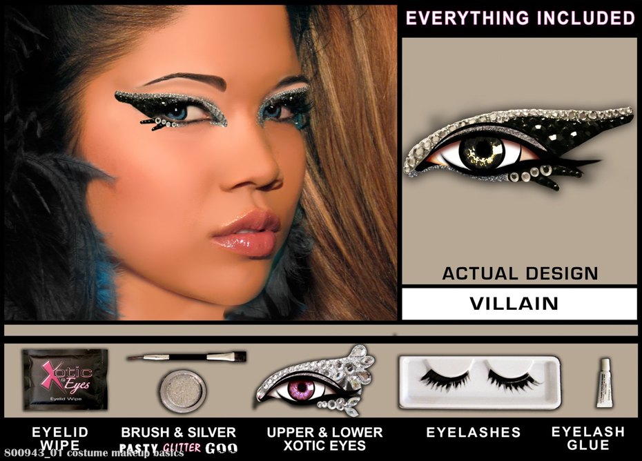 Xotic Eyes Villain Eye Kit - Click Image to Close