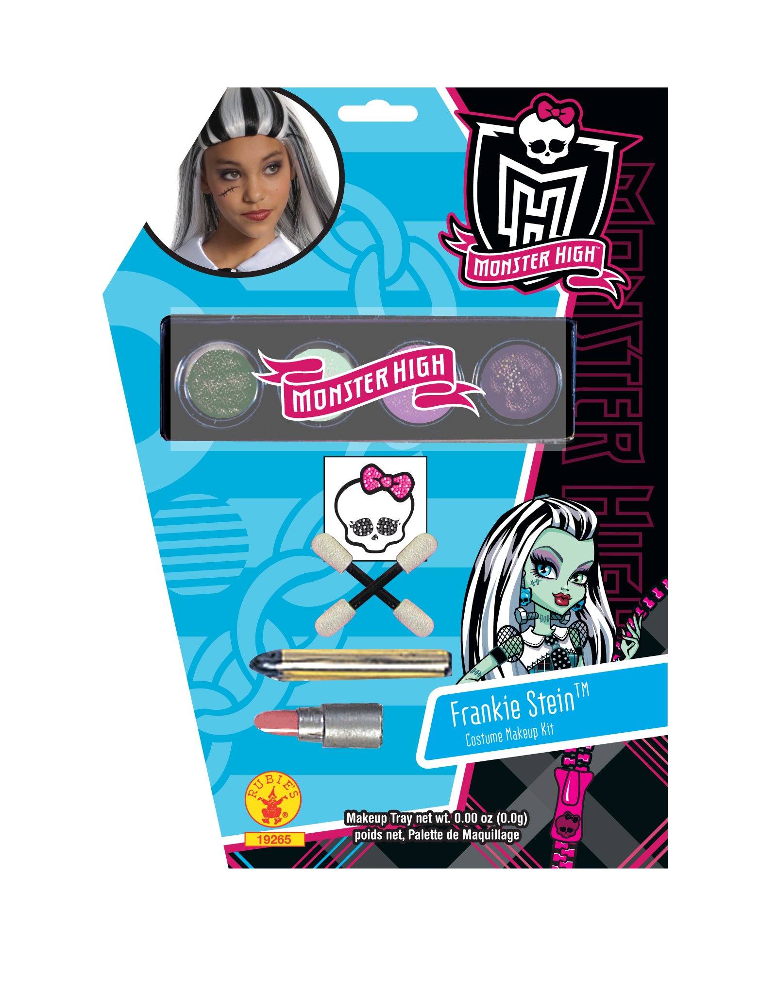 Monster High - Frankie Stein Makeup Kit (Child) - Click Image to Close