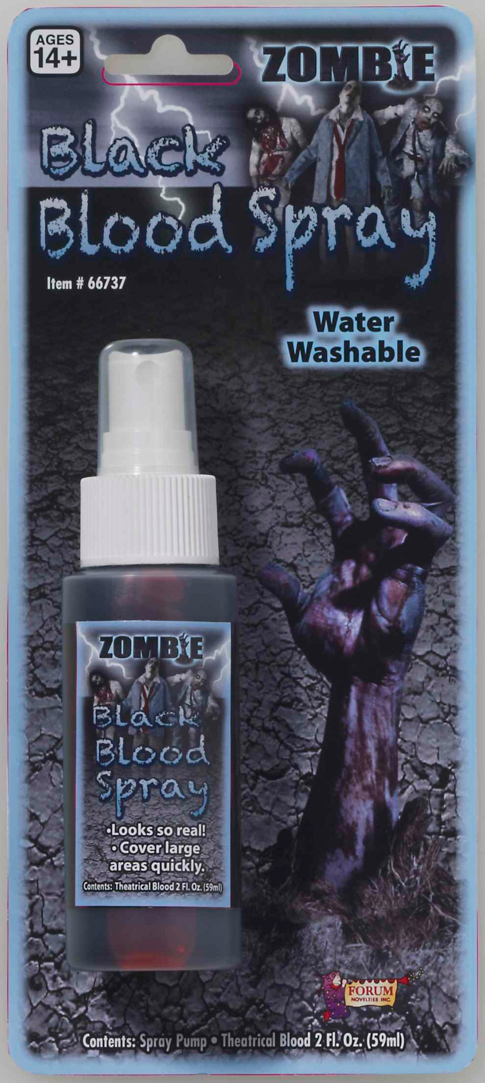 Zombie Blood Spray - Click Image to Close