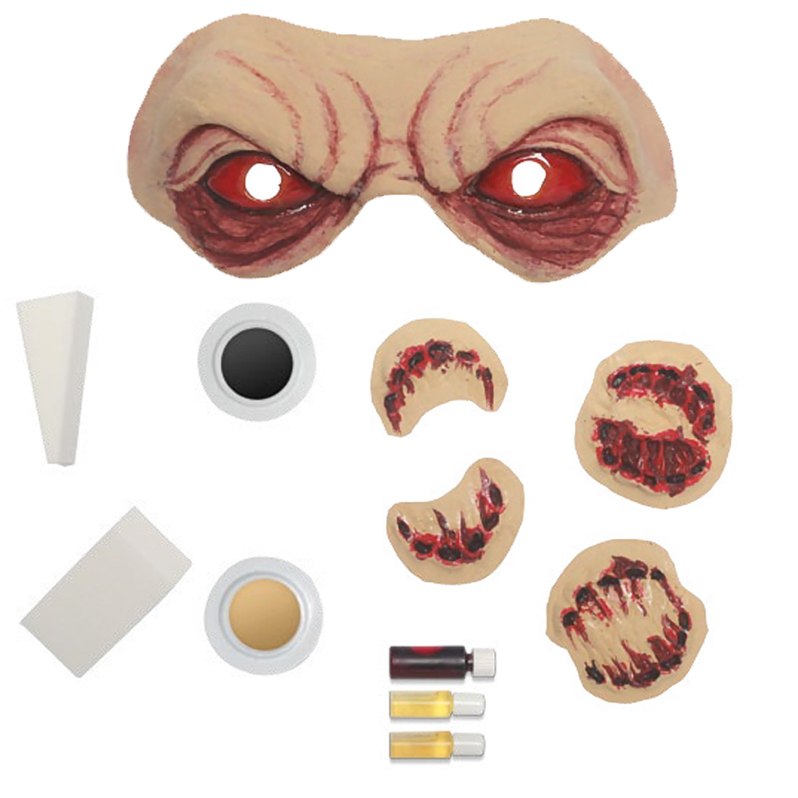 Infected Zombie Makeup Kit - Click Image to Close