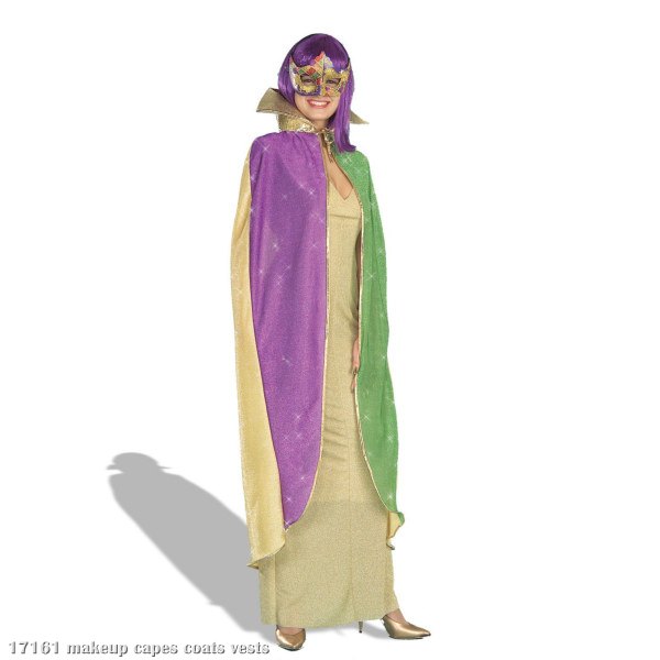 Mardi Gras Sparkling Cape