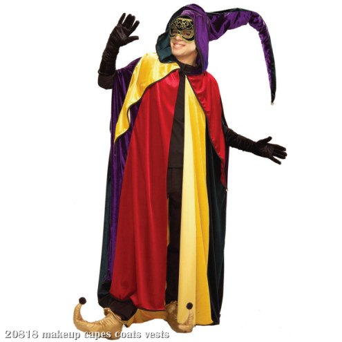 Regal Jester Hooded Cape