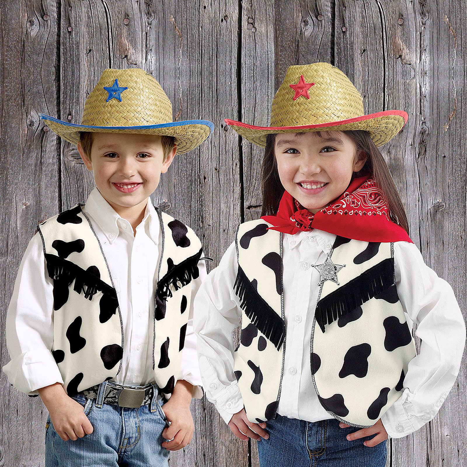 Cow Print Vest Child