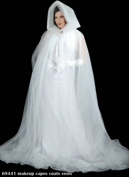 Ghost Adult Cape - Click Image to Close