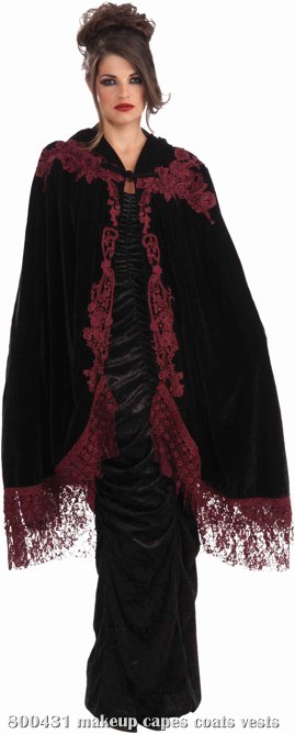 45" Victorian Cape Adult - Click Image to Close