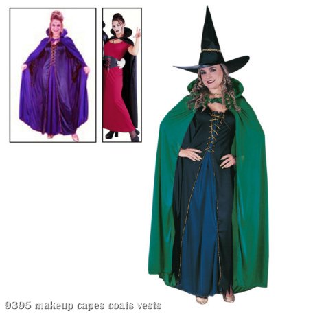 Satin Cape Adult - Click Image to Close