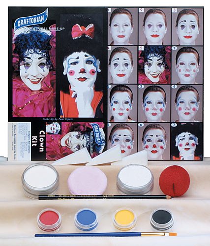 Clown Make-up Kit - Click Image to Close