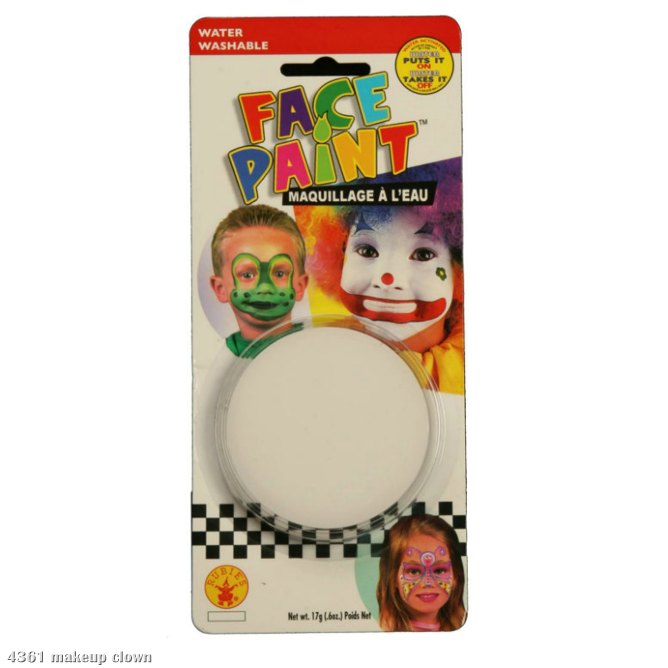 Clown White Face Paint