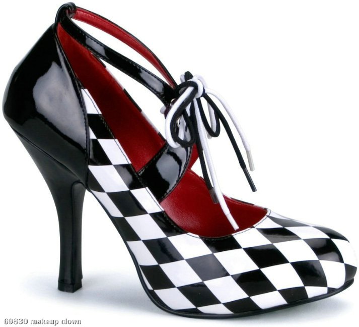 Harlequin Heels Adult - Click Image to Close