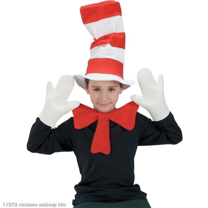 Cat In The Hat - Child Accessory Kit - Click Image to Close