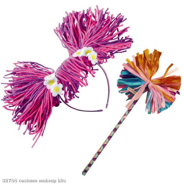 Sesame Street Abby Cadabby Headband and Wand Set - Click Image to Close