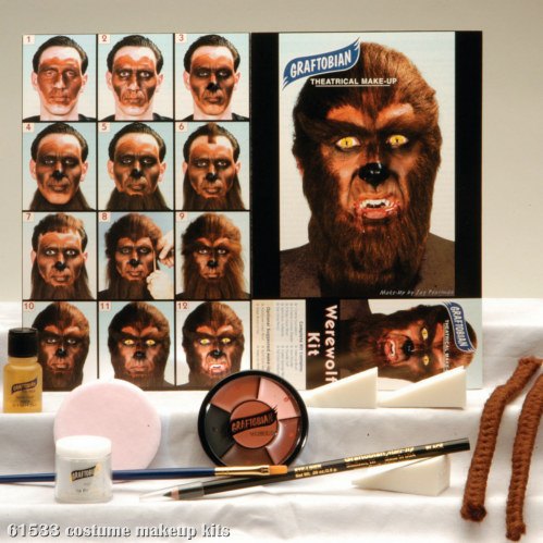 Werewolf Makeup Kit - Click Image to Close