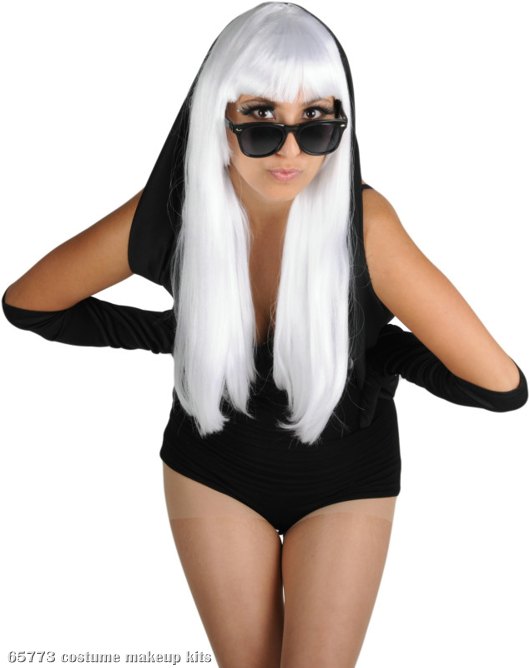 Pokerface Adult Costume Kit - Click Image to Close