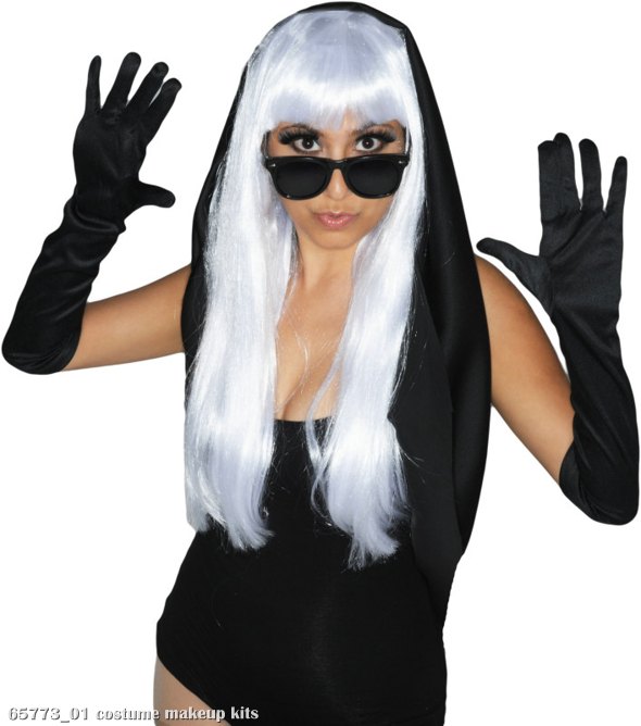 Pokerface Adult Costume Kit