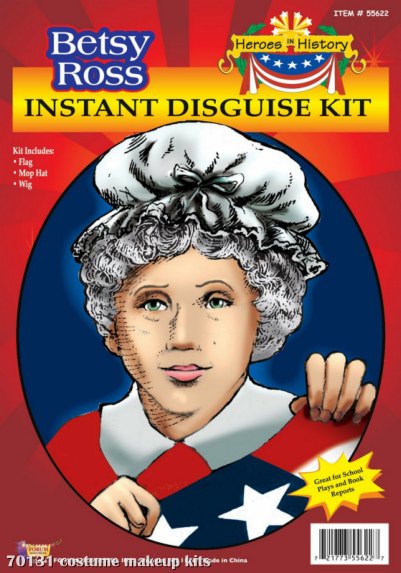 Heroes in History Betsy Ross Kit Child - Click Image to Close