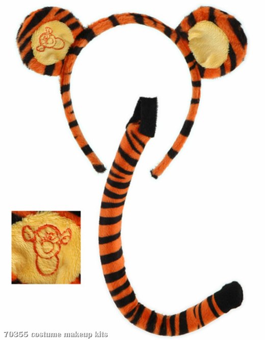 Winnie the Pooh Tigger Ears and Tail Child