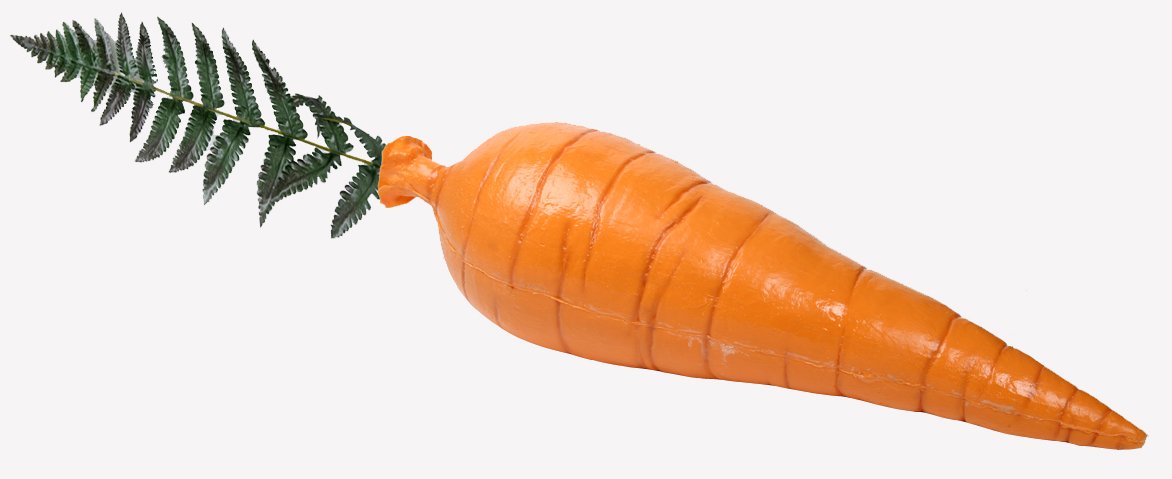 Carrot, 21'' Foam Filled
