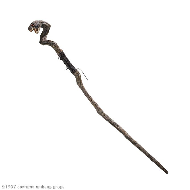 Wizard's Snake Staff - Click Image to Close