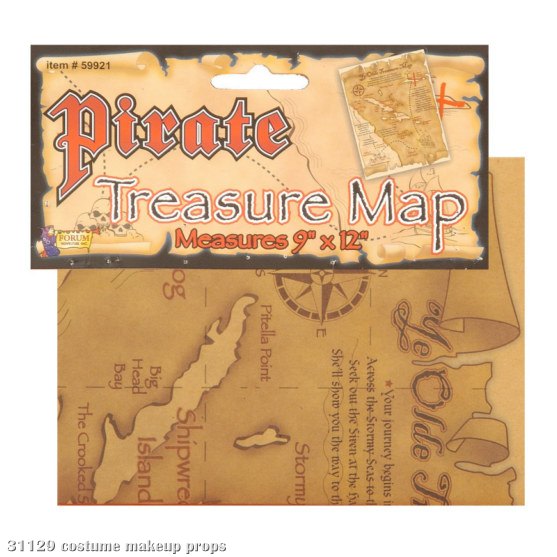 Pirate Map - Click Image to Close