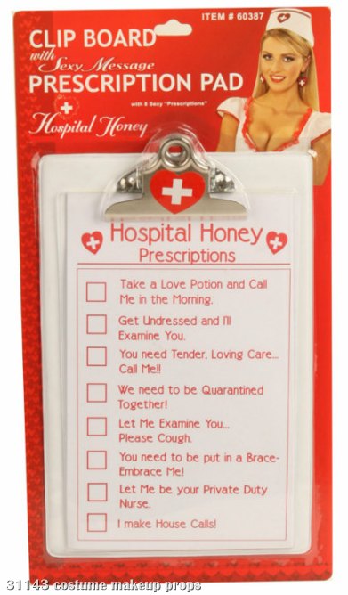 Hospital Honey Clip Board