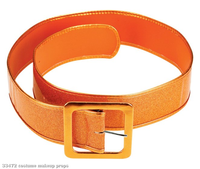 Orange-Mod About You Patent Belt - Click Image to Close