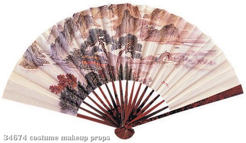 Kimono Princess Fan - Click Image to Close
