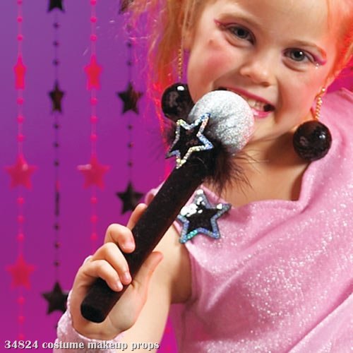 Star Microphone (Black) - Click Image to Close