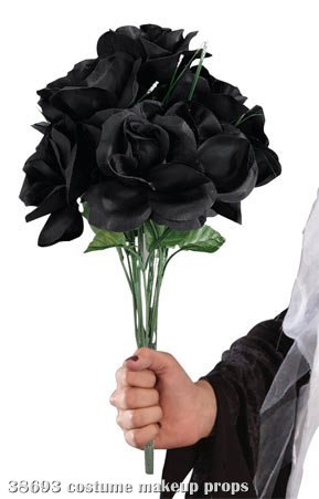 Black Rose Bouquet - Click Image to Close